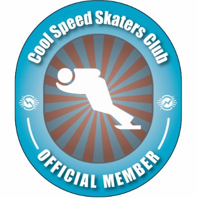 Cool Speed Skaters Club Photo Cut Out by busybees