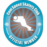 Cool Speed Skaters Club Photo Cut Out