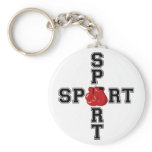 Cool Sport Boxing Cross Key Chains