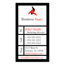Cool Squared Generic Professional Business Cards