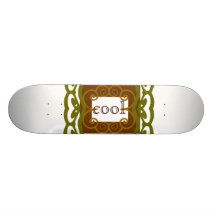 Cool Squiggle Skateboard