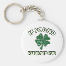 Cool St' Patrick's day designs Keychain