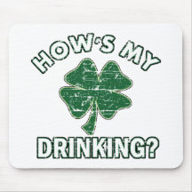 Cool St' Patrick's day designs Mouse Pads