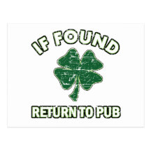 Cool St' Patrick's day designs Post Card