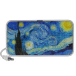 Cool Starry Night Vincent Van Gogh painting Mp3 Speakers