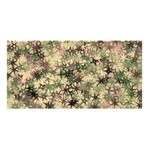 Cool "Stars!" Pattern Photo Card