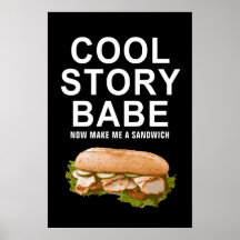 cool story babe posters