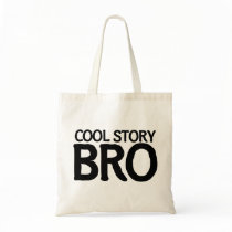 Cool story bro canvas bag