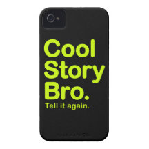 Cool Story Bro. Barely There iPhone 4 Case