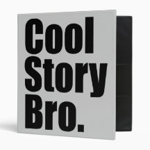 Cool Story Bro. Binder