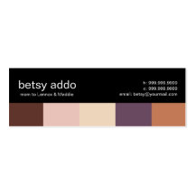 Cool Stripes Mommy Calling Cards Business Cards