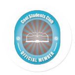 Cool Students Club Sticker