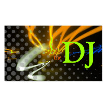 Cool / Stylish neon lights/fluorescent colours Business Cards