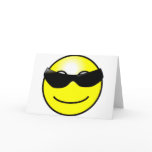 Cool Sunglasses Yellow Smiley Face