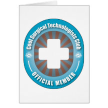 Cool Surgical Technologists Club Greeting Cards
