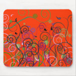 Cool Swirl Pattern Mousepad by Leslie Harlow mousepads