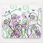 Cool Swirl Pattern Mousepad by Leslie Harlow mousepads