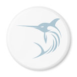 Cool Swordfish Icon Logo Shirt magnets