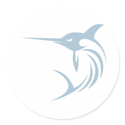 Cool Swordfish Icon Logo Shirt by graphicdesigner