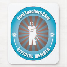 Cool Teachers Club Mouse Pad