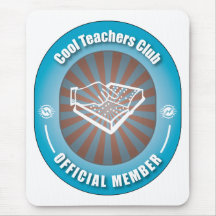 Cool Teachers Club Mouse Pads