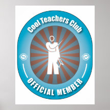 Cool Teachers Club Posters