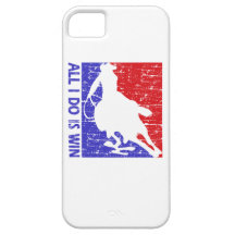 Cool  team roping designs iPhone 5 cases