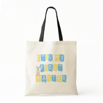 Cool Text 1st Easter (boy) T-shirts and Gifts Canvas Bag