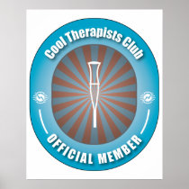 Cool Therapists Club Poster