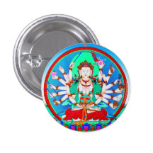 Cool tibetan thangka tattoo Cundhi Bodhisattva Pins