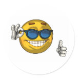 Cool - toon sticker