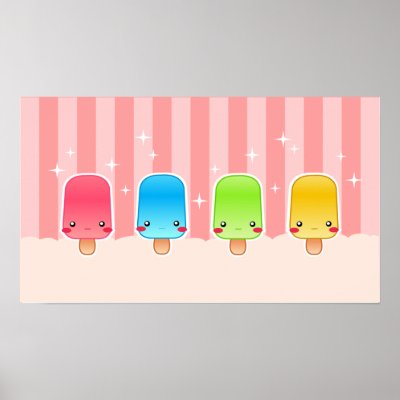 Cool Treats small Poster by Nashiil