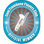 Cool Trombone Players Club photo sculptures