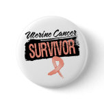Cool Uterine Cancer Survivor buttons