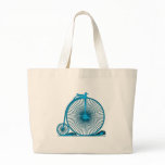 Cool Vintage Bicycle Illustration Products Canvas Bag