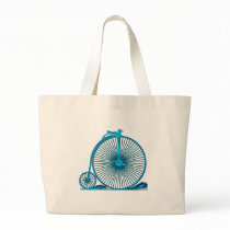 Cool Vintage Bicycle Illustration Products Bag