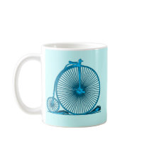 Cool Vintage Bicycle Illustration Products Mugs