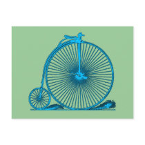 Cool Vintage Bicycle Illustration Products Postcard