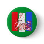 Cool Vintage Silhouette Bike Rider Pin