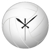 Cool Volleyball Clock #1 wall clocks