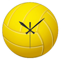 Cool Volleyball Clock #2 wall clocks