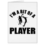 Cool Volleyball design Cards