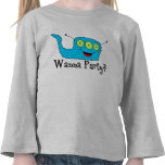 Cool Wanna Party? Monster T-Shirt