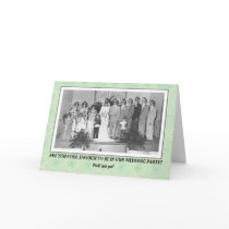 Cool Wedding Party Invite