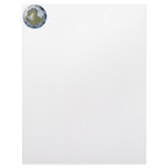 Cool Yellow And Blue Dragon Gem Letterhead