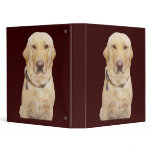 Cool Yellow Lab Binder