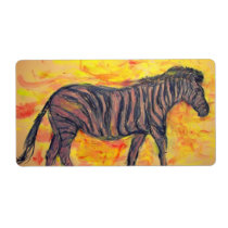 Cool Zebra labels