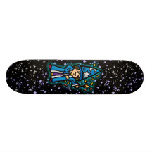 cooler than a broomstick. skate board