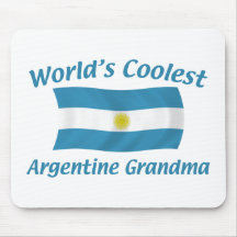 Coolest Argentine Grandma Mouse Pads
