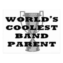 Coolest Band Parent Postcards